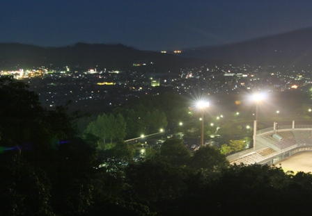 一関市街地の夜景