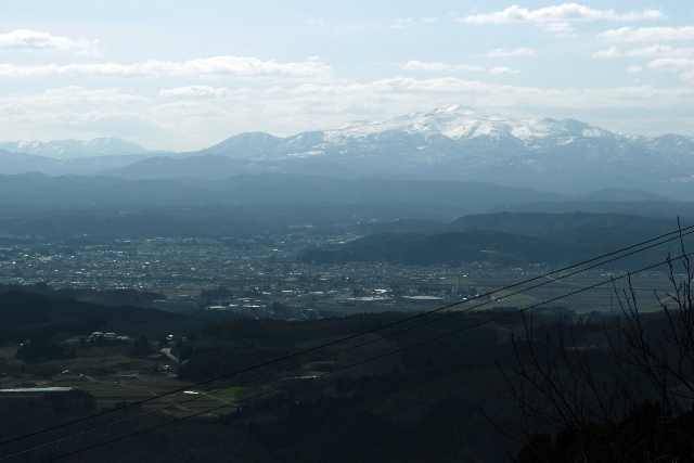 石蔵山から望む風景