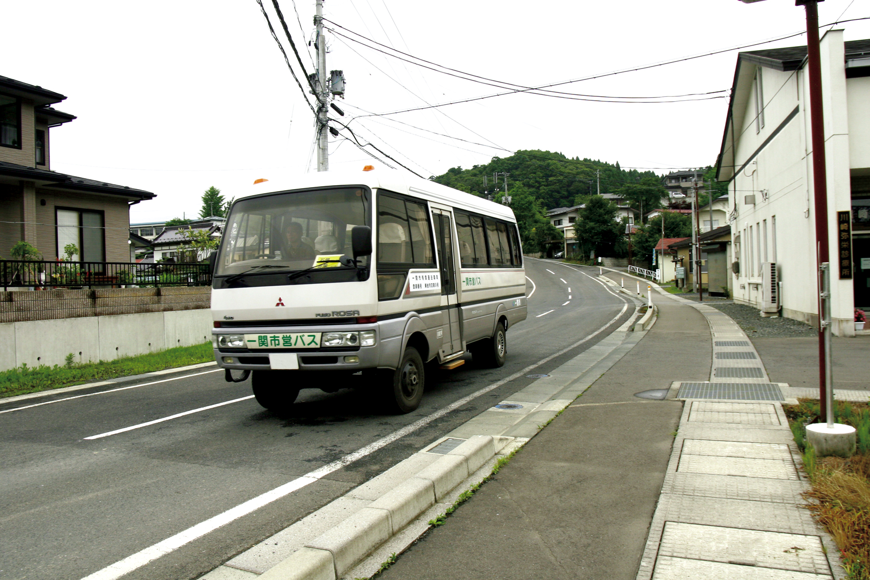 4月から本格運行が始まった川崎・弥榮地区の市営バス