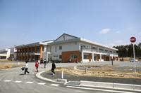摺沢、渋民、曽慶の3小学校が統合して開校した新生大東小学校
