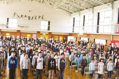 川崎小学校開校式