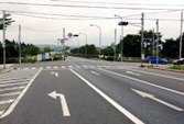 4車線化の継続実施を要望した国道4号(一関大橋付近)
