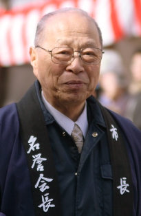 大東大原水かけ祭りにて