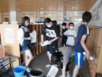 学校をきれいに