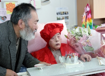 100歳を迎えられた松川澄さん
