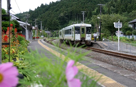 大船渡線・陸中門崎駅