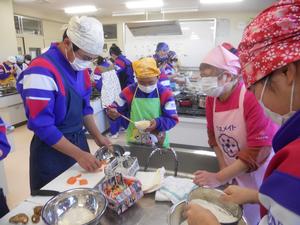 郷土料理調理実習