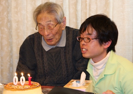 多くの人から祝福を受けた瀧澤喜輔さん