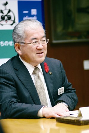 司会・進行勝部修市長Katsube Osamu