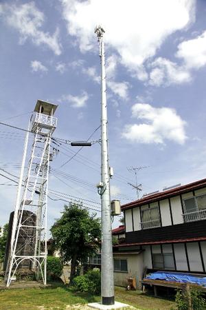 花泉町日形地区に整備したギャップフィラー