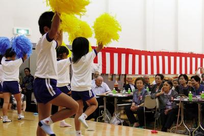 地元保育園児によるアトラクション