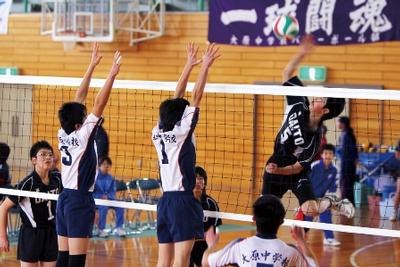 千厩で一関東地区中学校招待バレーボール大会