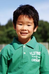 藤沢小学校1年　井上海斗君