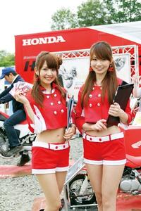 HONDAのキャンペーンガール