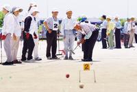 花泉・第10回ぼたん園ゲートボール大会