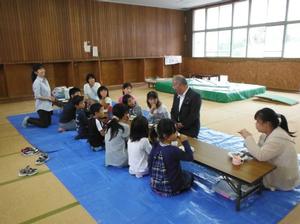 学童クラブ利用児童との交流