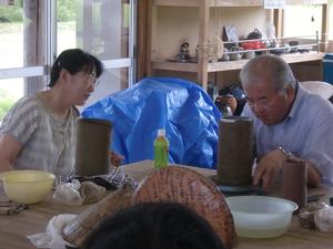  釉遊（陶芸）との交流