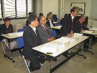 東北地方整備局にて
