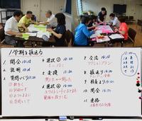 1学期末反省WS