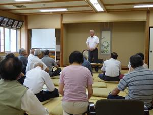 萩荘まちづくり協議会役員との懇談