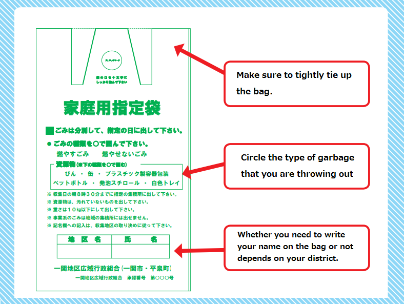 Ichinoseki Garbage Bag