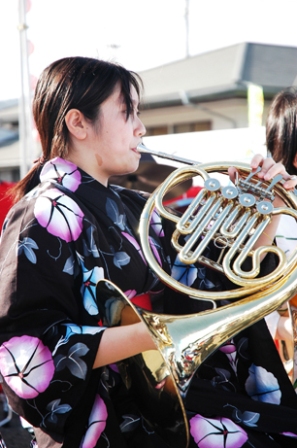 むろね夏まつり室根中吹奏楽