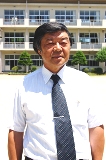 中里小学校阿部金悦校長（16年4月から現職）