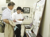 防災コンテスト2007で双方向の河川情報システム「アイ・ＭＡＰ」を発表した一関工業高土木科