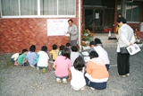 川崎町では水害体験者が子どもたちに語りました