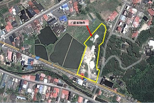 一関市大東町大原字中島地内遊休地 一関市商工労働部工業労政係 一関市大東町大原字中島地内遊休地 一関市商工労働部工業労政係