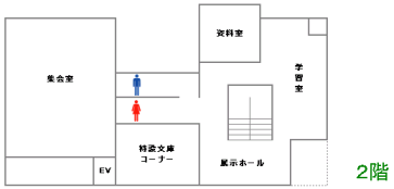 図書館２階