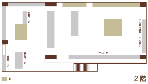 図書館２階