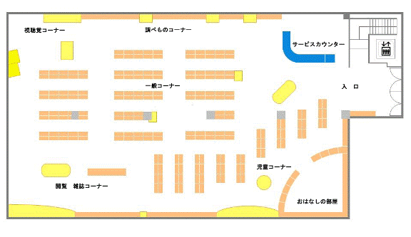 図書館１階