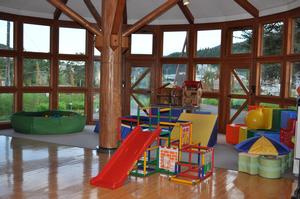 幼児用滑り台の写真