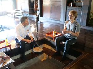 UIターン就農者との懇談の様子1