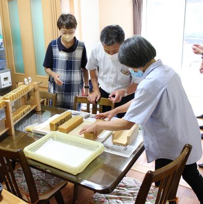 ヤギミルク石鹸の体験