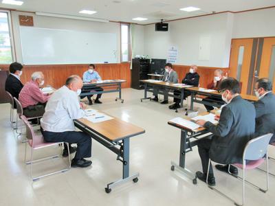 大東地域各地区自治連会長との懇談