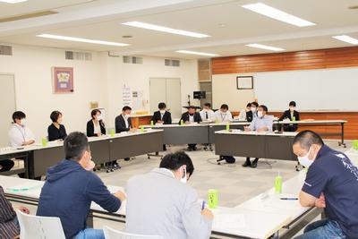 団体から15名との懇談-2