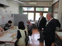 障がい福祉サービス事業所ワークジョイかわさき視察のようす
