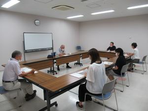 一関市民センター職員との意見交換の様子