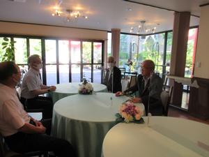 千厩マリアージュの視察の様子