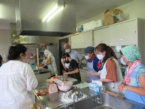 放課後子ども教室 日形子ども教室の視察の様子