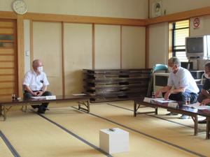 室根総合開発株式会社 懇談のようす