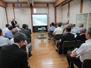 市長講話の様子