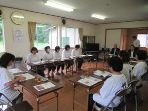 懇談会のようす