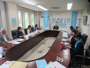 懇談会のようす