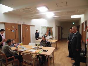 特別養護老人ホーム「あけぼの苑」訪問のようす