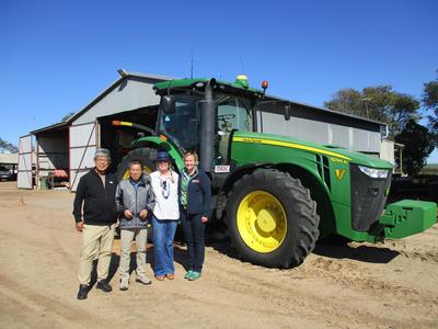 広大な綿花農場