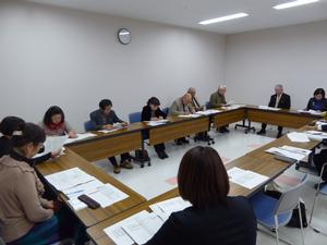 一関地区まちづくり推進協議会との懇談のようす
