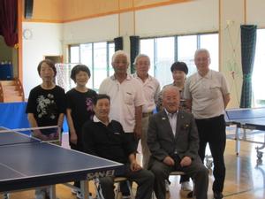 猿沢ピンポンクラブとの懇談